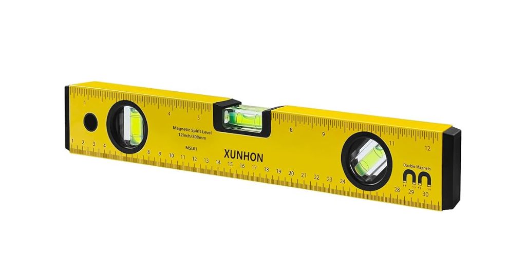 A 30-inch spirit level measuring 30 inches long