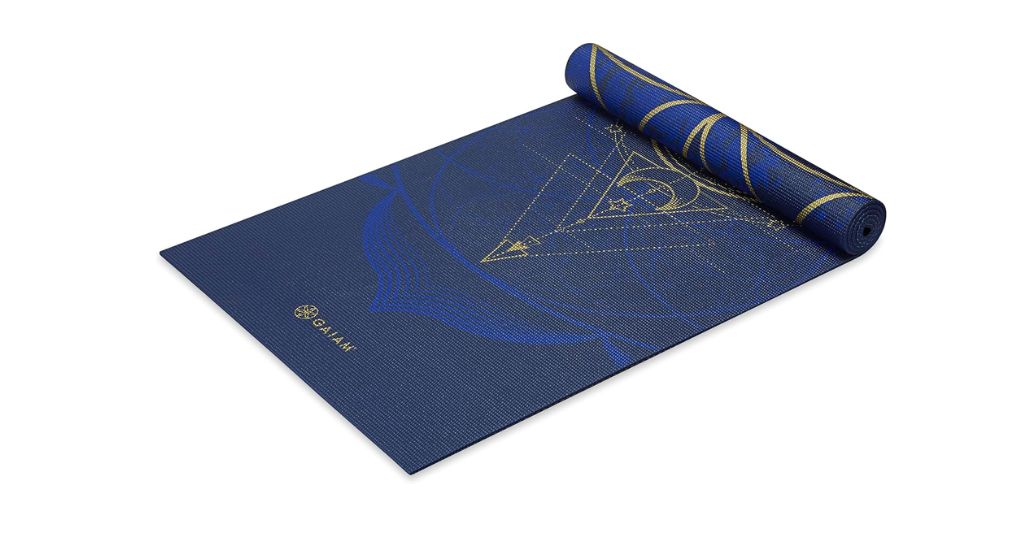 Extra-long yoga mat that is 69 inches long