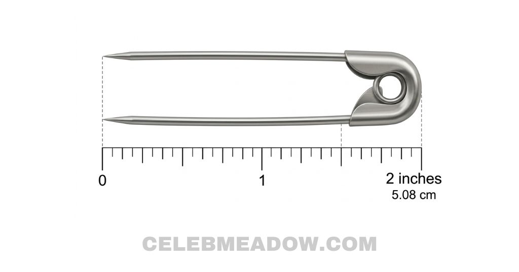 Safety Pin that is 2 inches long