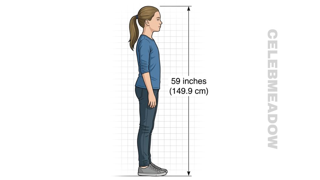 Average 12-Year-Old Girl that is 59 Inches long