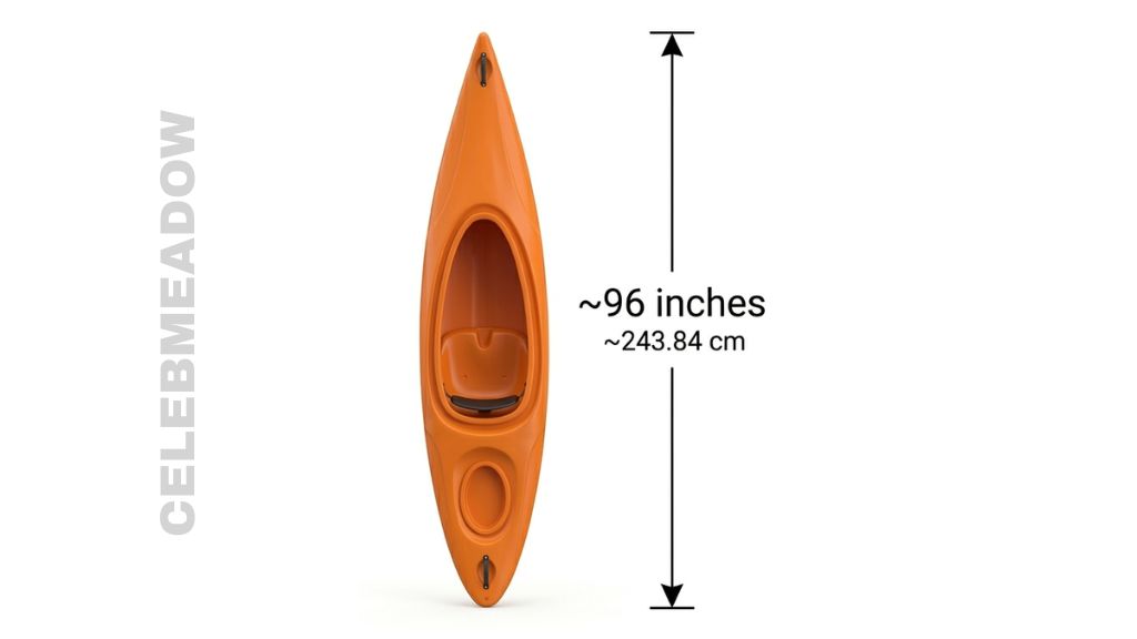 Recreational Kayak that is 96 Inches long