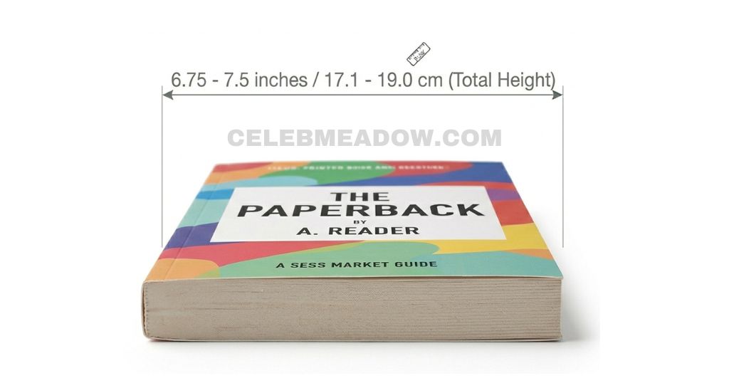 Small Paperback Book measure 7 Inches long