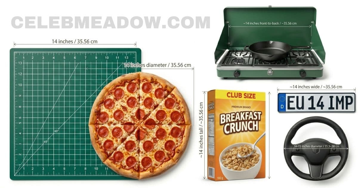 14 Inches Long: 14 Real-Life Things That Are 14 Inches Long or Big