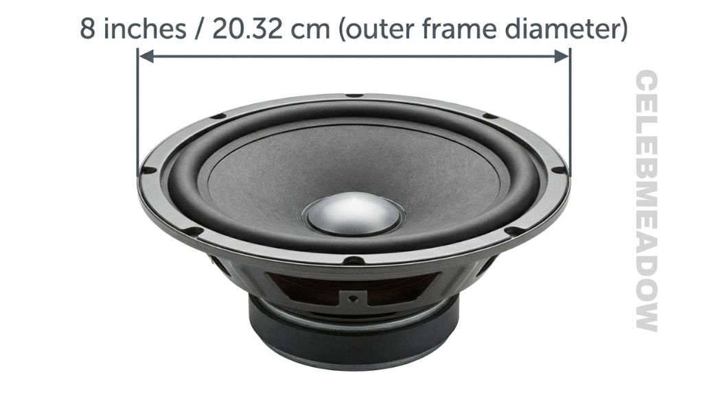 Aftermarket Car Speaker 8 Inches Long