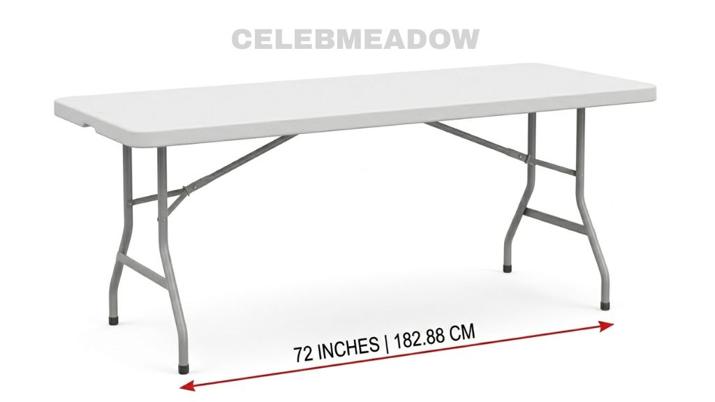 Banquet Table 72 Inches Long