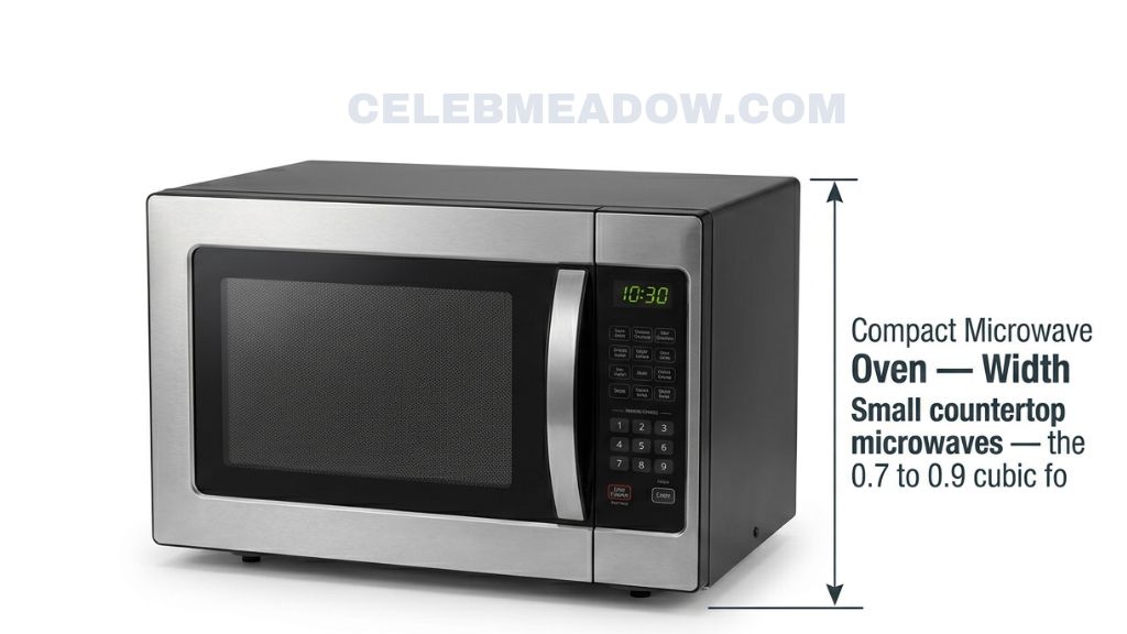 Compact Microwave Oven that is 16 Inches Long