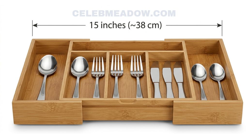 Drawer Organizer that is 15 Inches Long