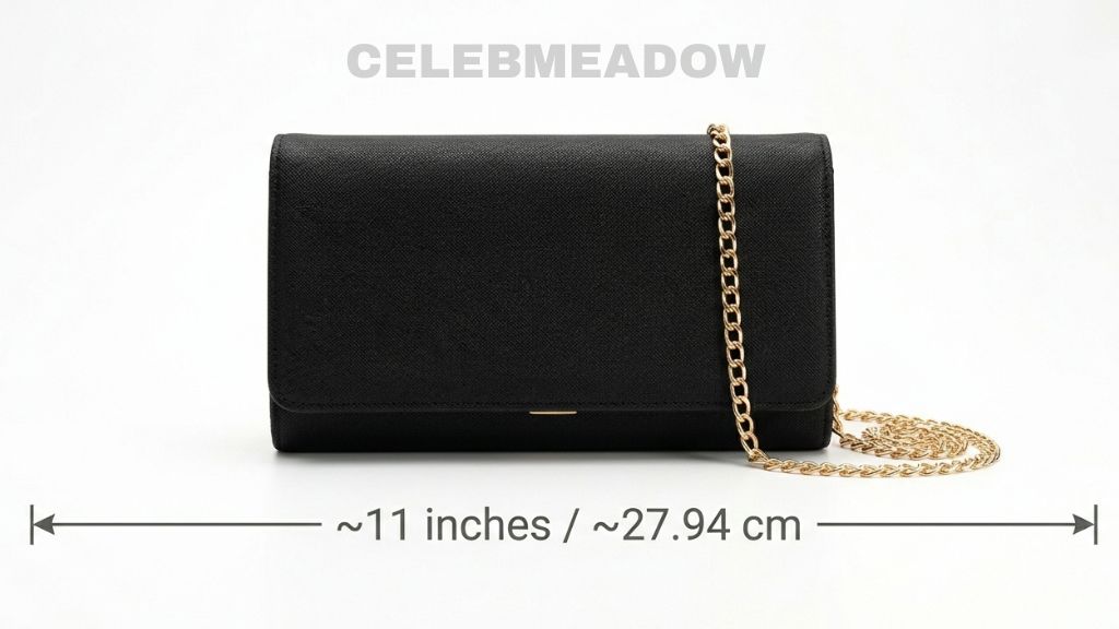 Evening Clutch Purse 11 Inches Big