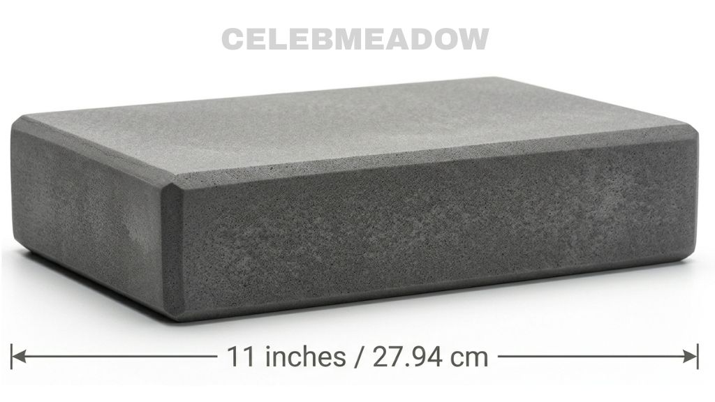 Extra-Long Yoga Block 11 Inches Big