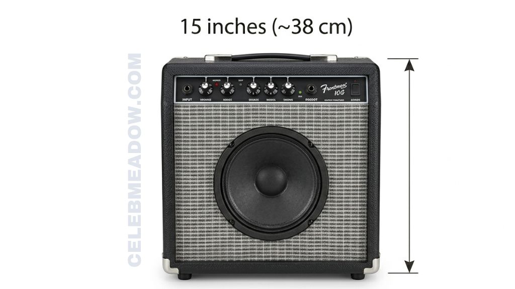 Compact Guitar Practice Amp that is 15 Inches Long