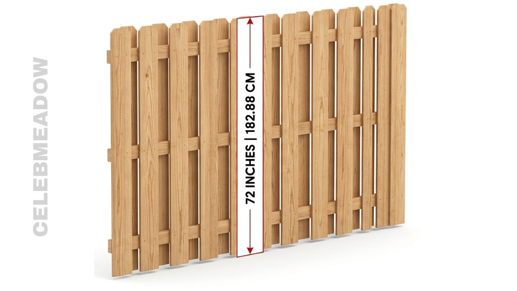 Privacy Fence Panel 72 Inches Long or Big
