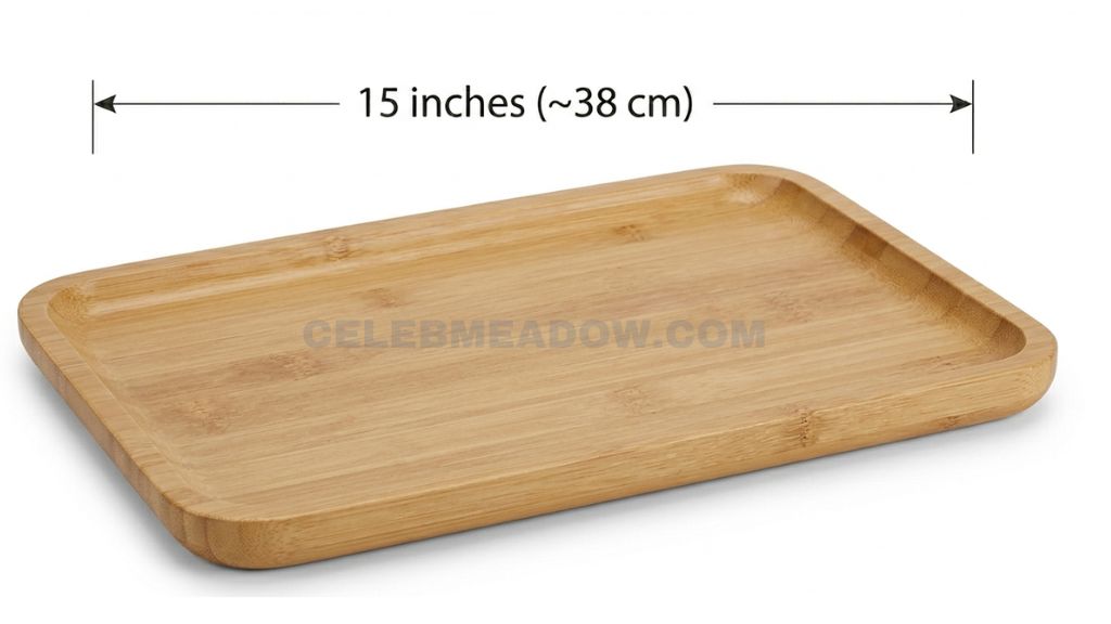 Rectangular Serving Tray that is 15 Inches Long