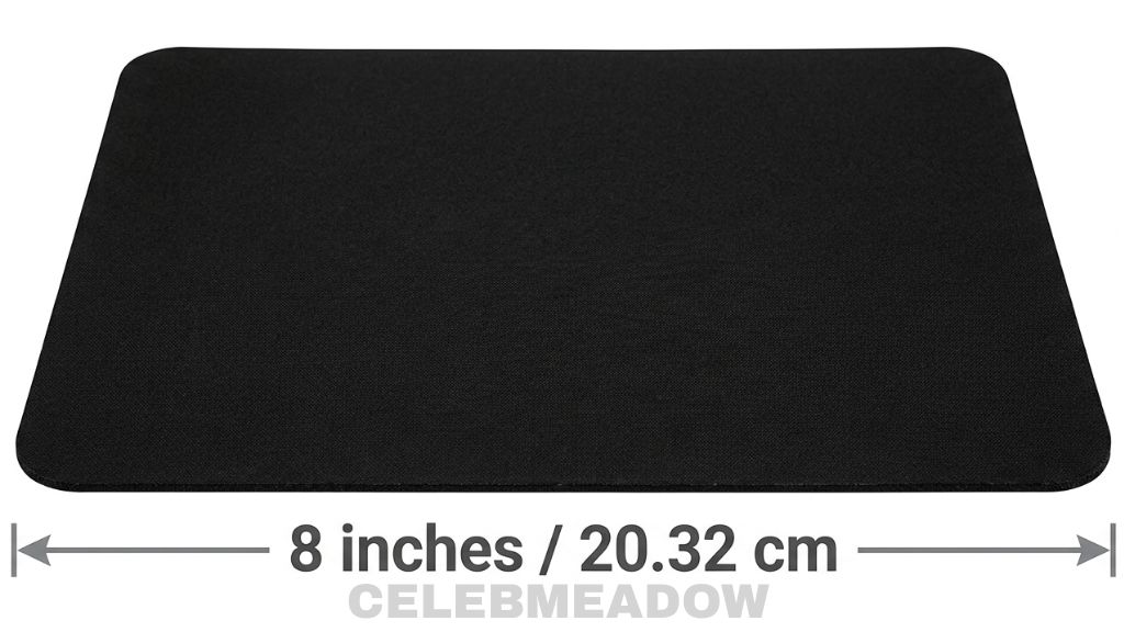 Standard Mouse Pad 8 Inches Long