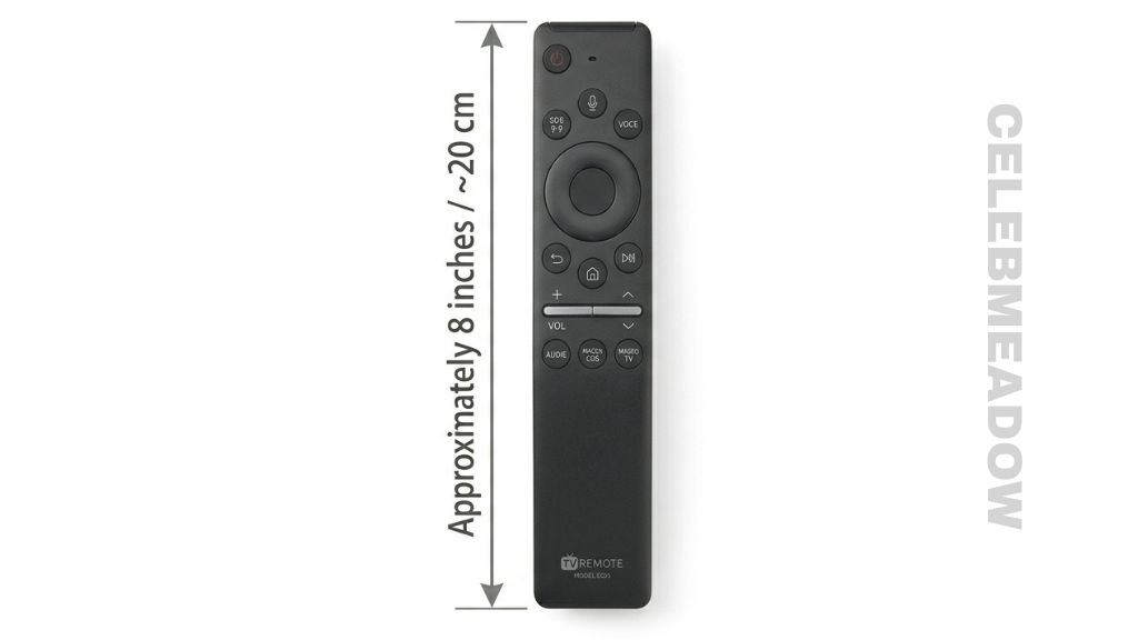 TV Remote Control 8 Inches Long