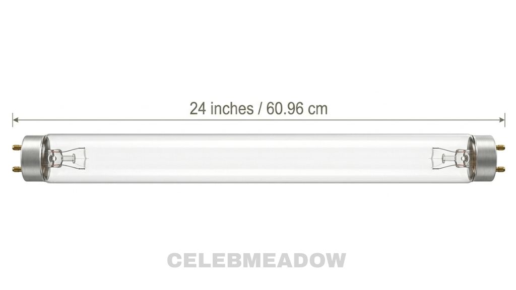 Two-Foot Fluorescent Tube Light Bulb 24 Inches Long
