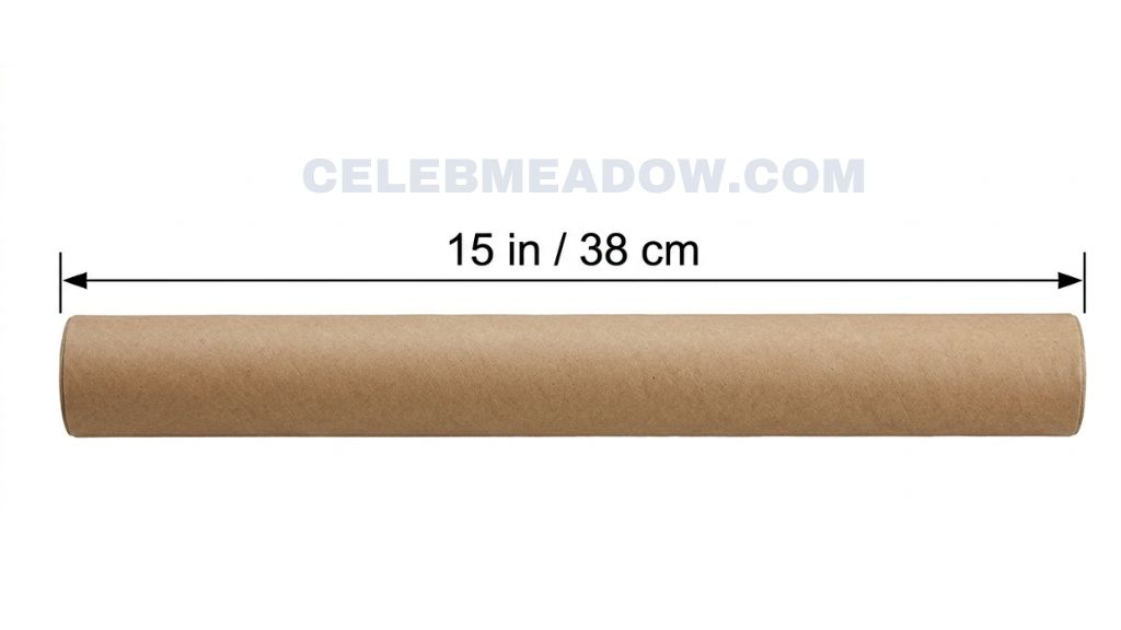 Wrapping Paper Tube that is 15 Inches Long