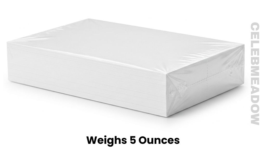 100 Index Cards Weighs 5 Ounces
