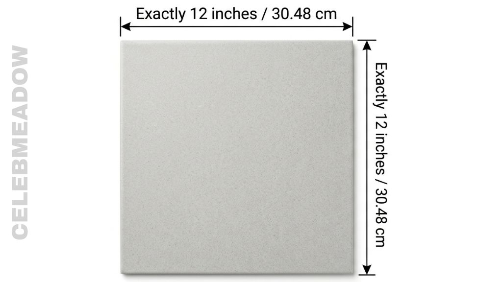 12×12 Floor Tile That Is 1 Foot Long