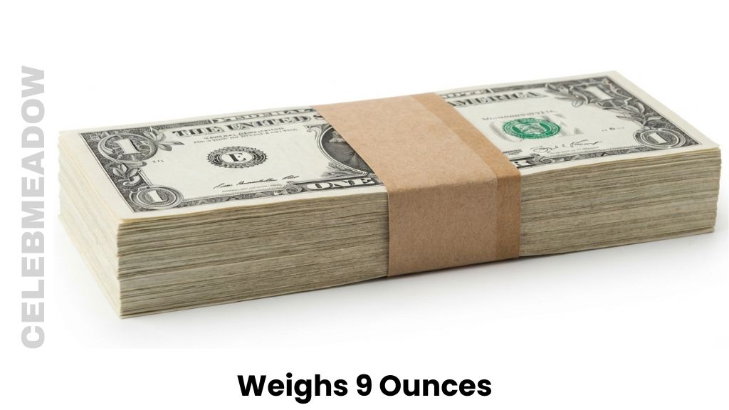 250 United States Banknotes Weighs 9 Ounces