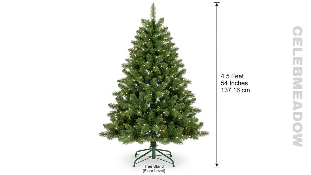 Artificial Christmas Tree That Is 54 Inches Long