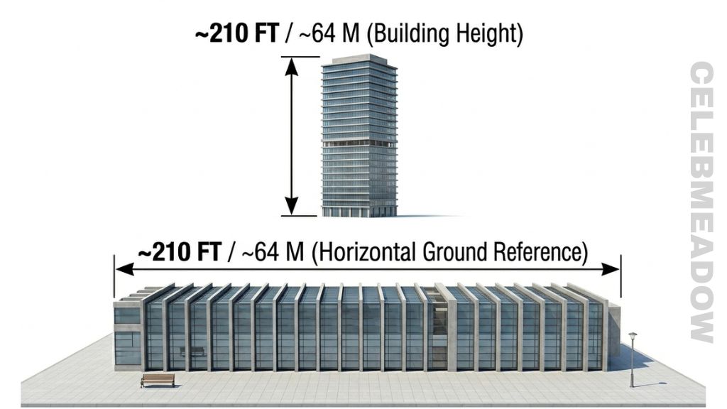 A 20-Story Building That Is About 1 Acre Visually