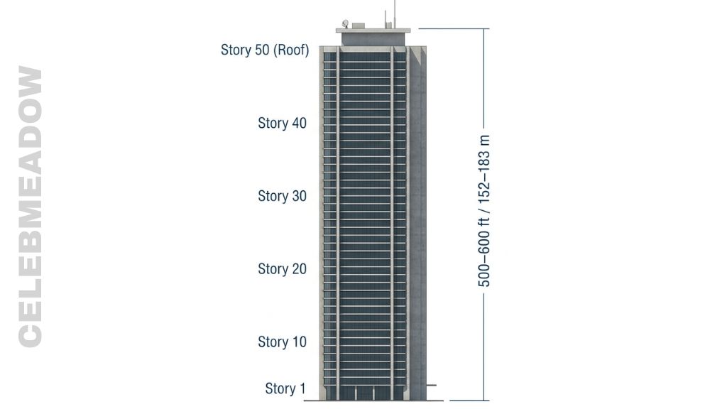A 50-Story Building That Is 500 Feet Long