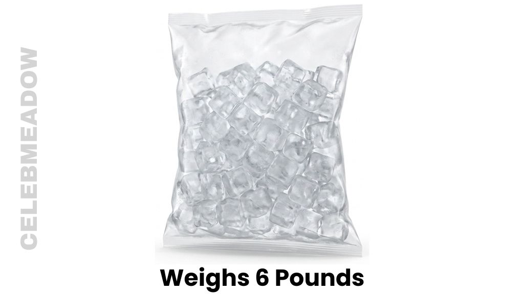 A 6-Pound Bag of Packaged Ice Weighs 6 Pounds