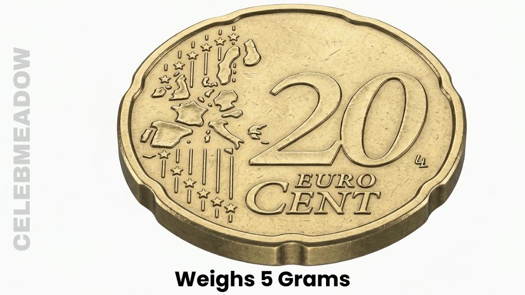 A Euro 20-Cent Coin Weigh 5 Grams