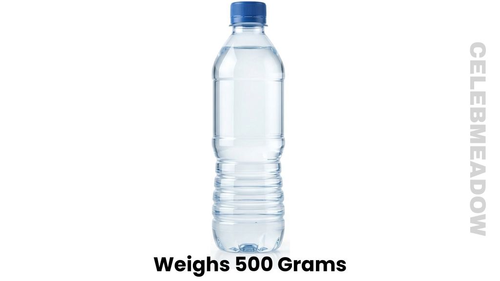 A Full 500 mL Plastic Water Bottle Weigh 500 Grams