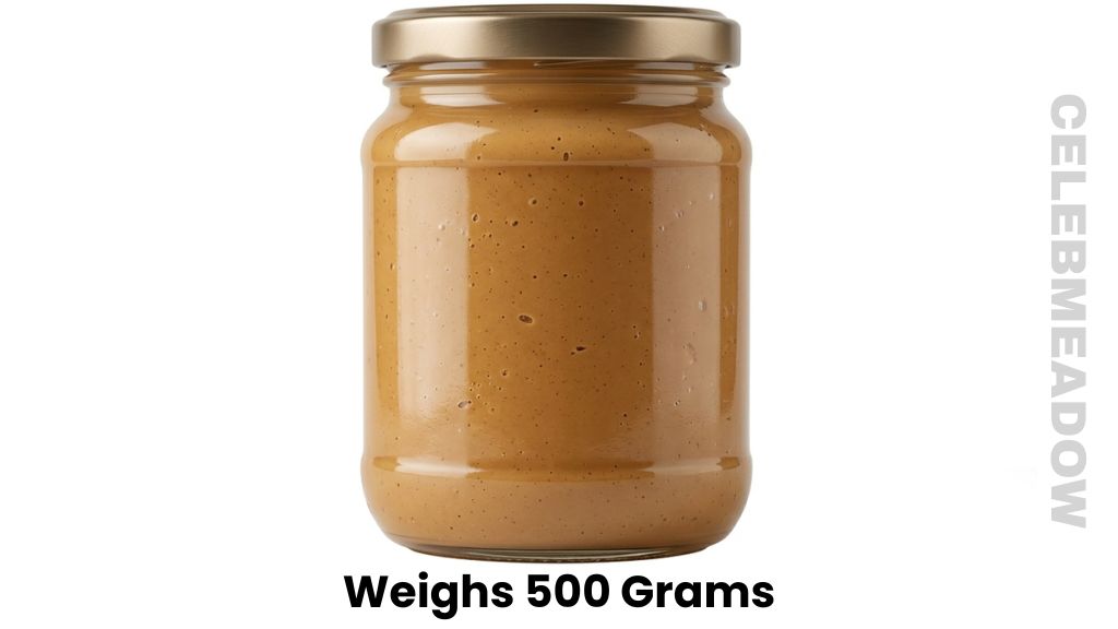 A Jar of Peanut Butter Weigh 500 Grams