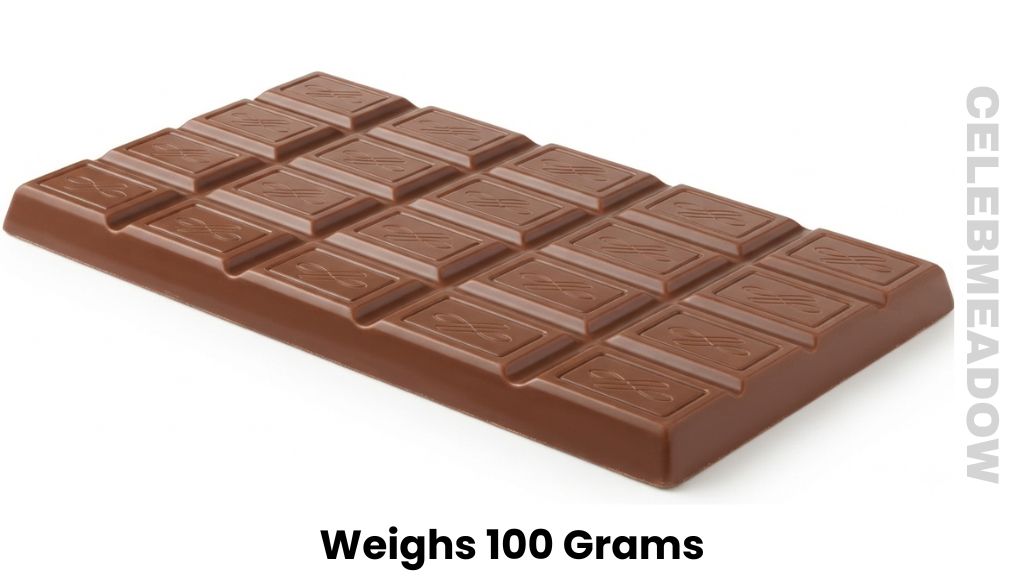 A King-Size Chocolate Bar Weigh 100 Grams
