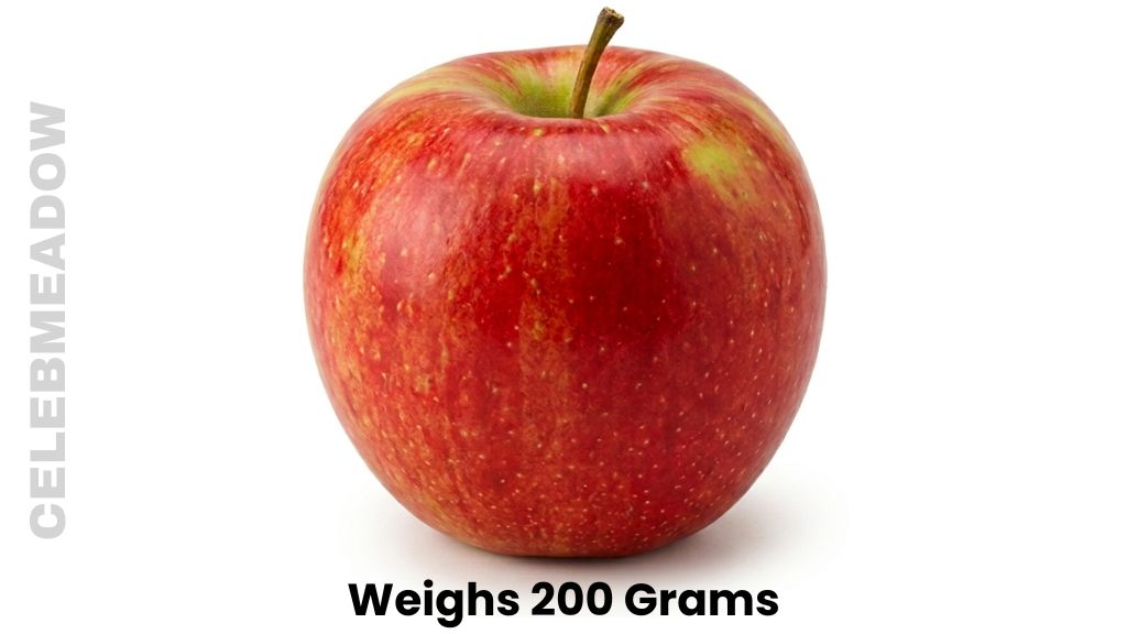 A Large Apple Weigh 200 Grams