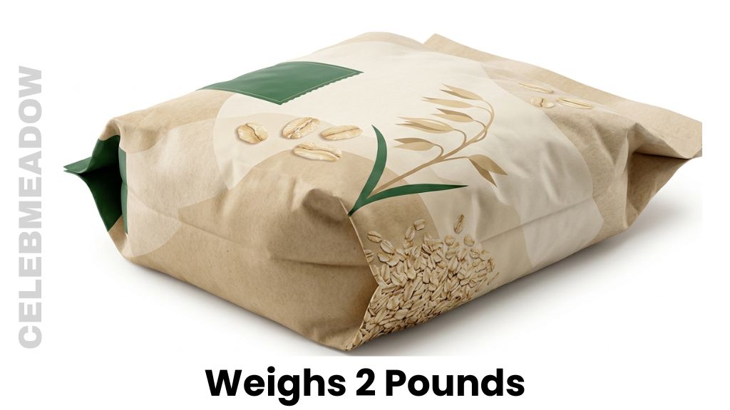 A Large Bag of Rolled Oats Weigh 2 Pounds
