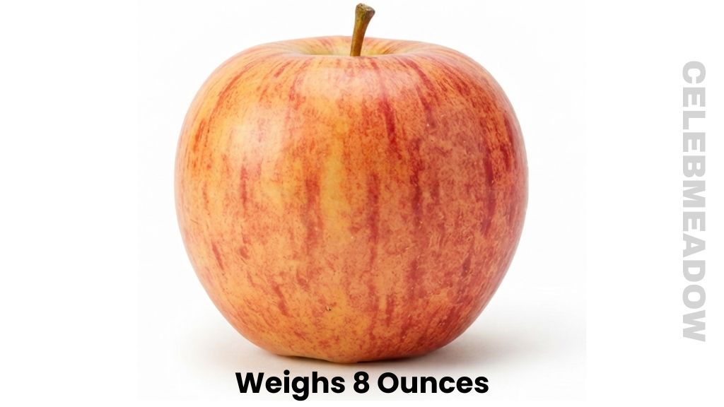 A Large Red Gala Apple Weigh 8 Ounces