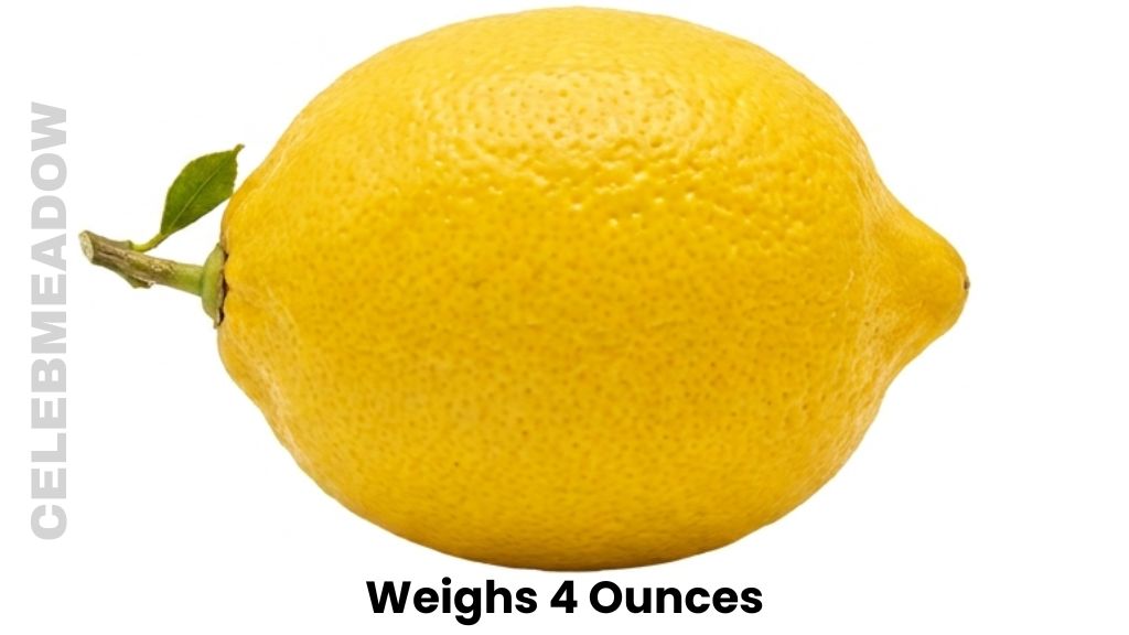 A Lemon Weigh 4 Ounces