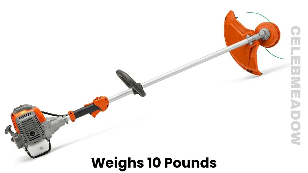 A Lightweight Gas-Powered Weed Whacker Weigh 10 Pounds