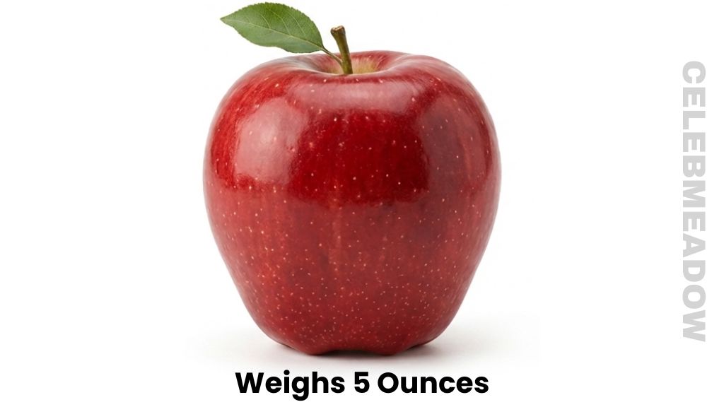 A Medium Apple Weigh 5 Ounces