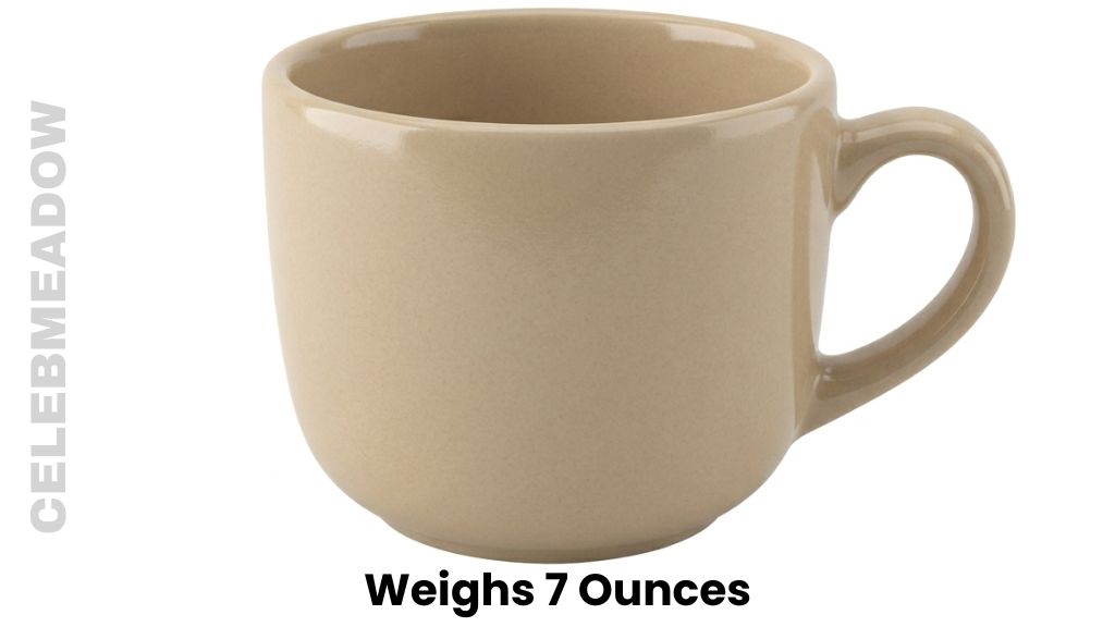 A Medium-Sized Coffee Mug Weigh 7 Ounces