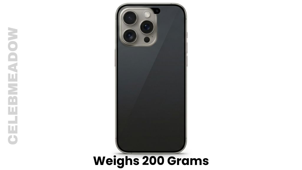 A Modern Smartphone Weigh 200 Grams