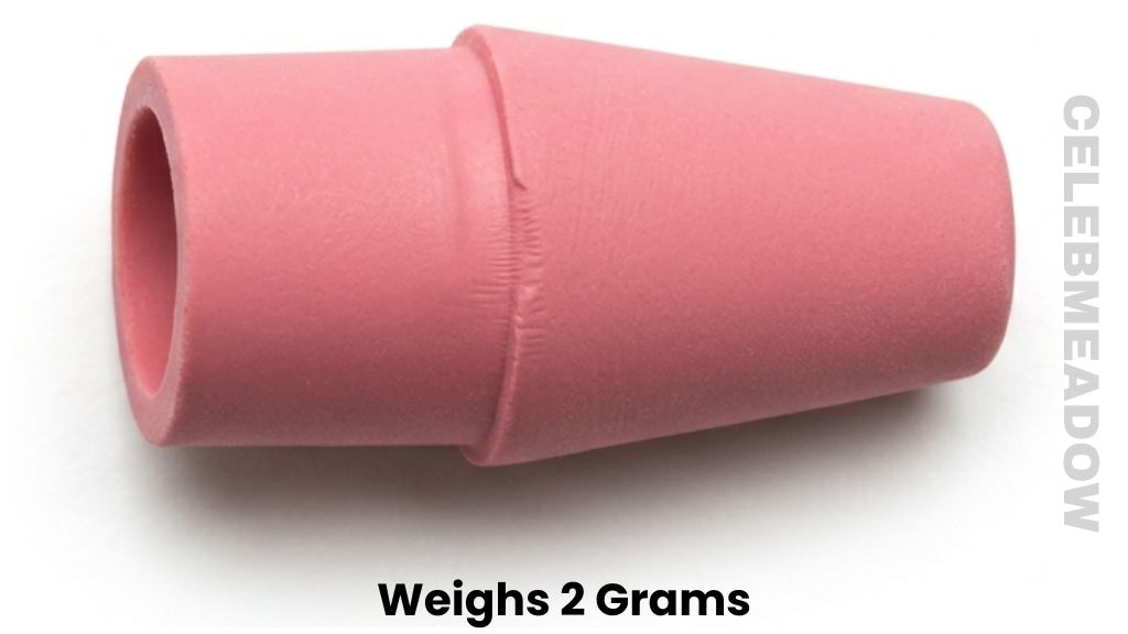 A Pencil Eraser Cap Weigh 2 Grams