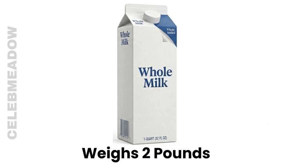 A Quart of Milk Weigh 2 Pounds
