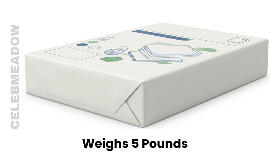 A Ream of Copy Paper Weigh 5 Pounds