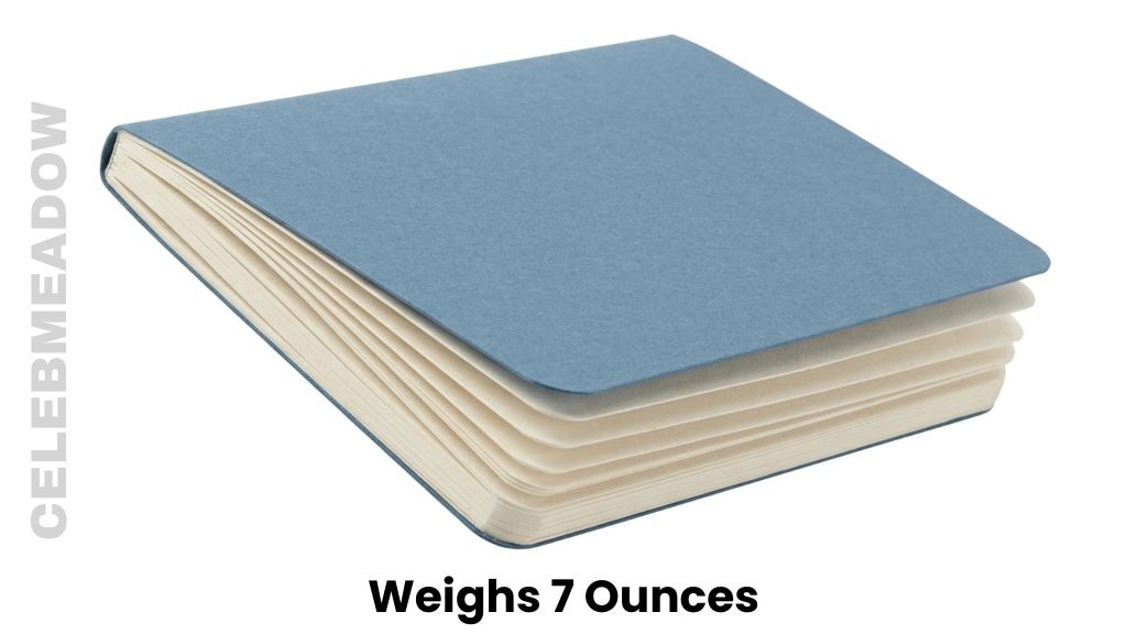 A Small Notebook Weigh 7 Ounces