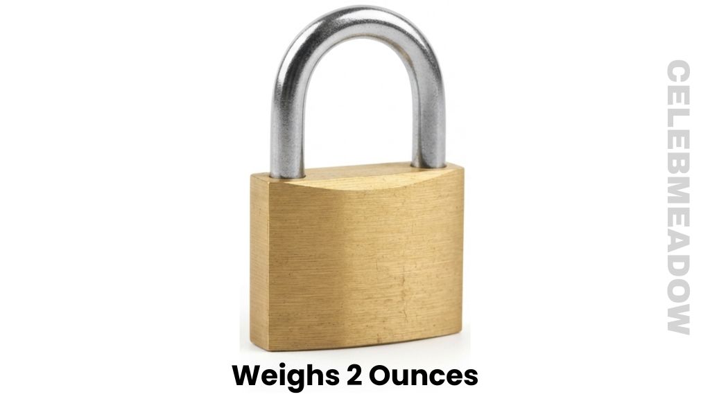 A Small Padlock Weigh 2 Ounces