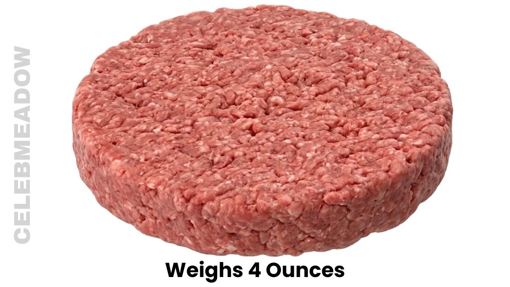 A Small Quick-Service Hamburger Patty Weigh 4 Ounces