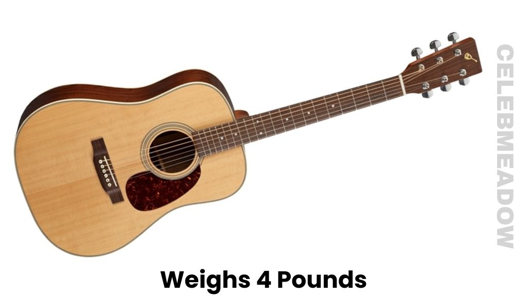 A Standard Acoustic Guitar Weigh 4 Pounds
