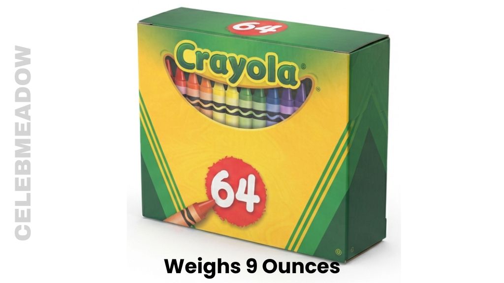 A Standard Box of 64 Crayola Crayons Weigh 9 Ounces