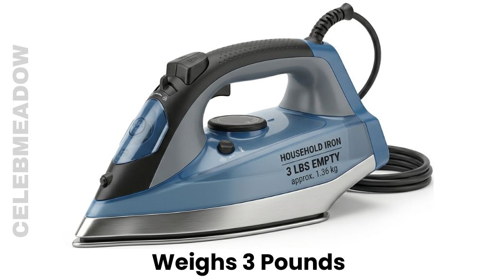 A Standard Clothing Iron Weigh 3 Pounds