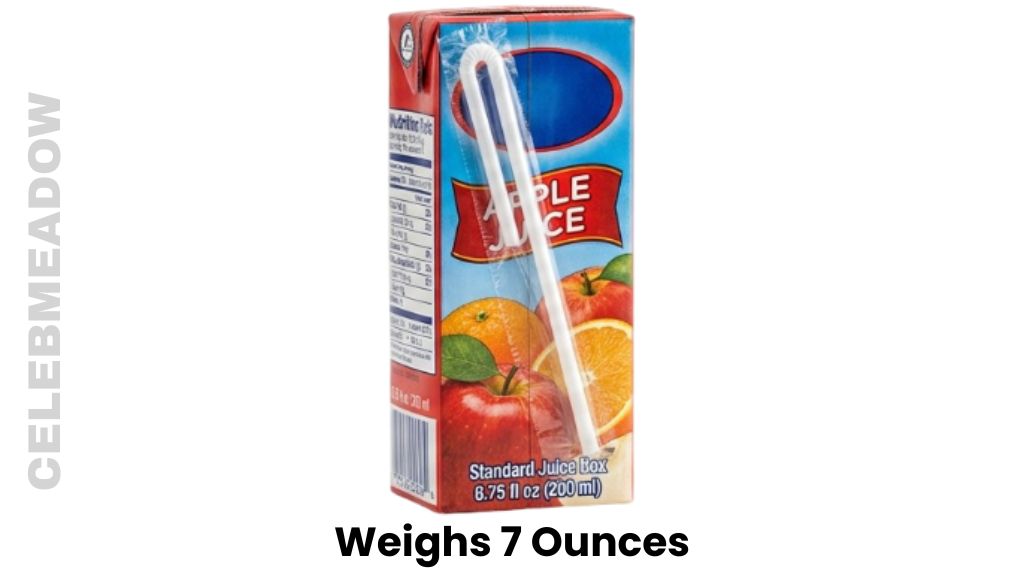 A Standard Juice Box Weigh 7 Ounces