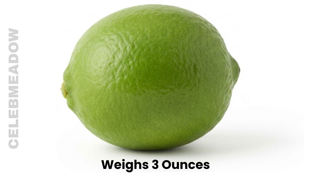 A Standard Lime Weigh 3 Ounces